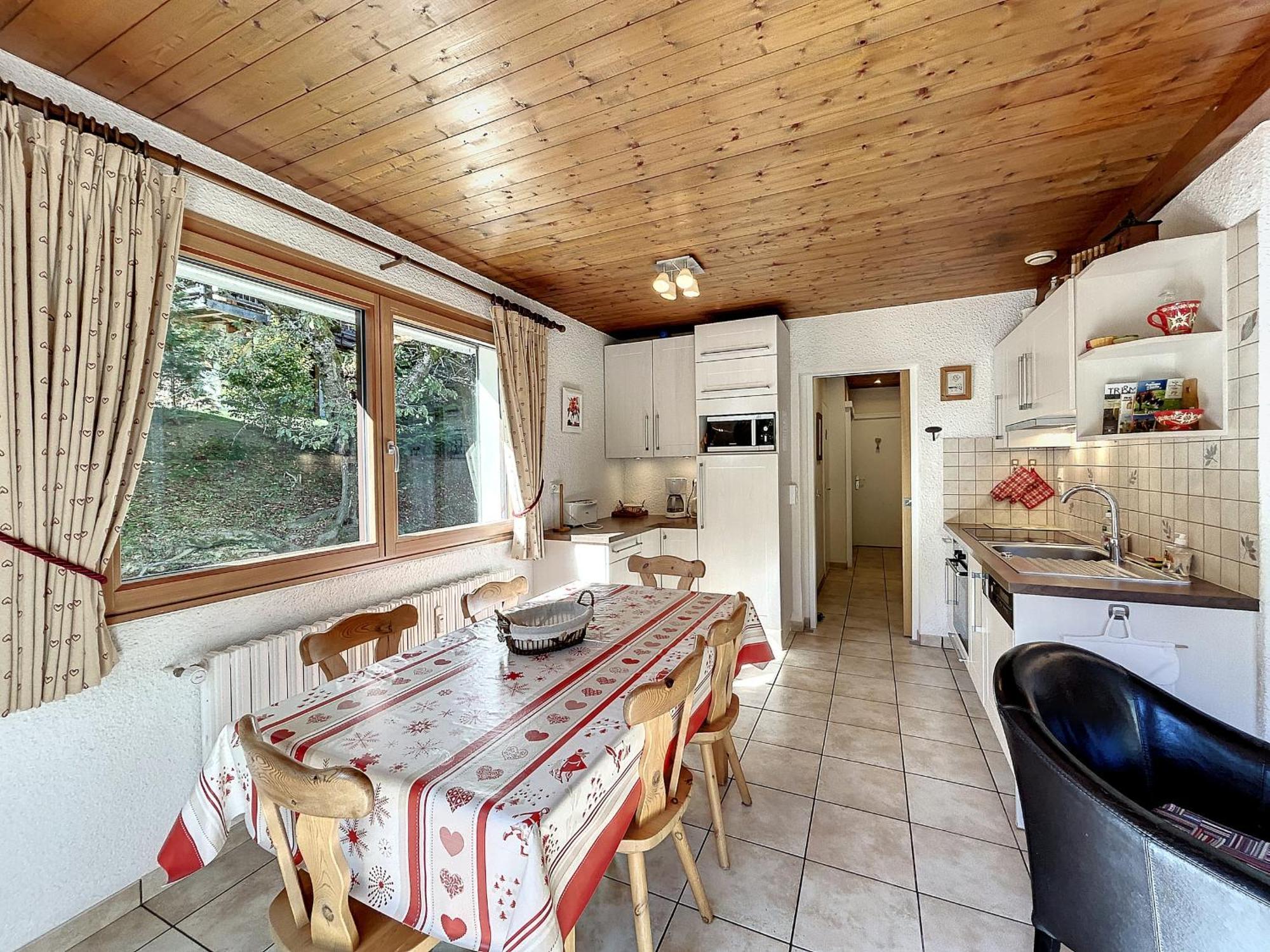 Bel Apt Au Centre De Combloux Avec Jardin, Balcon, Wifi Et Parking A 300M Des Commerces - Fr-1-560-52 Exterior foto